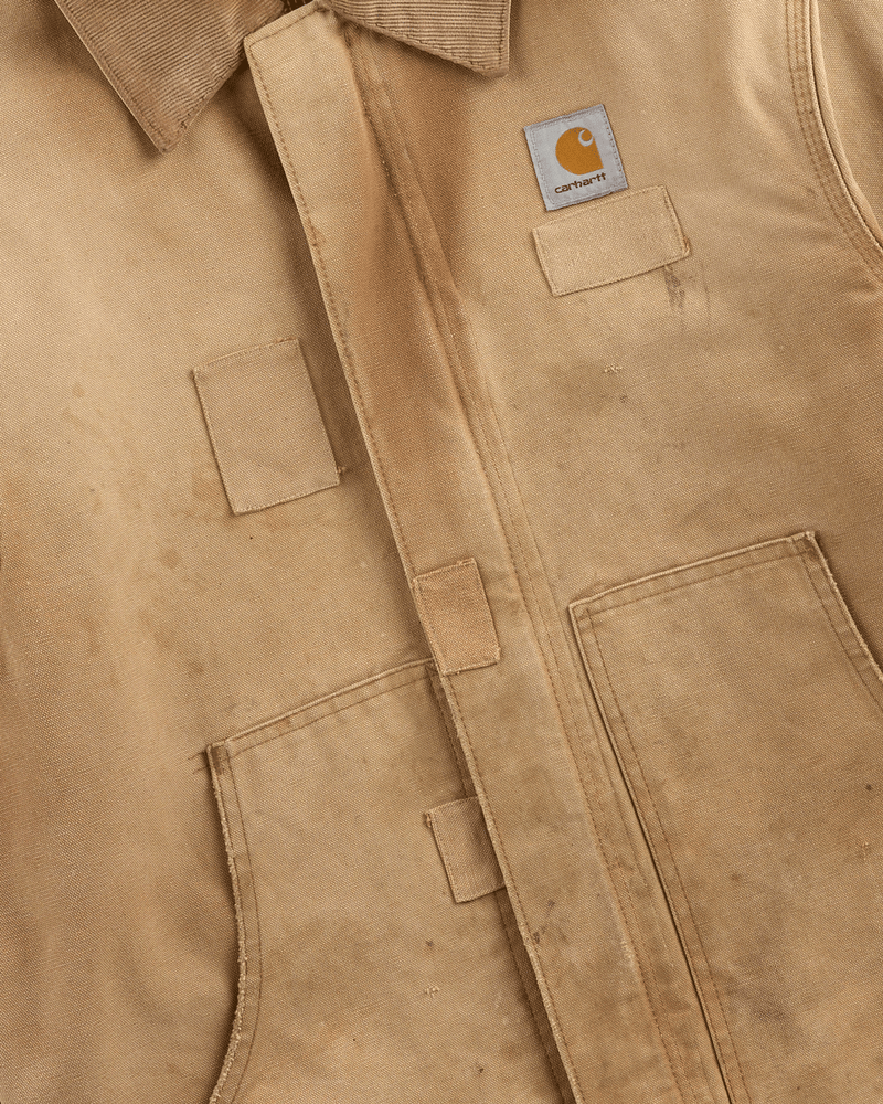 1990s Tan Duck Traditional Coat - Medium
