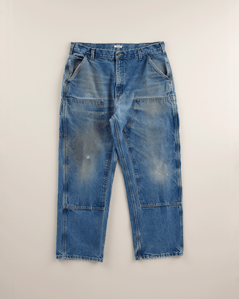 2010s Medium Denim Double Knee Pant - 36X29