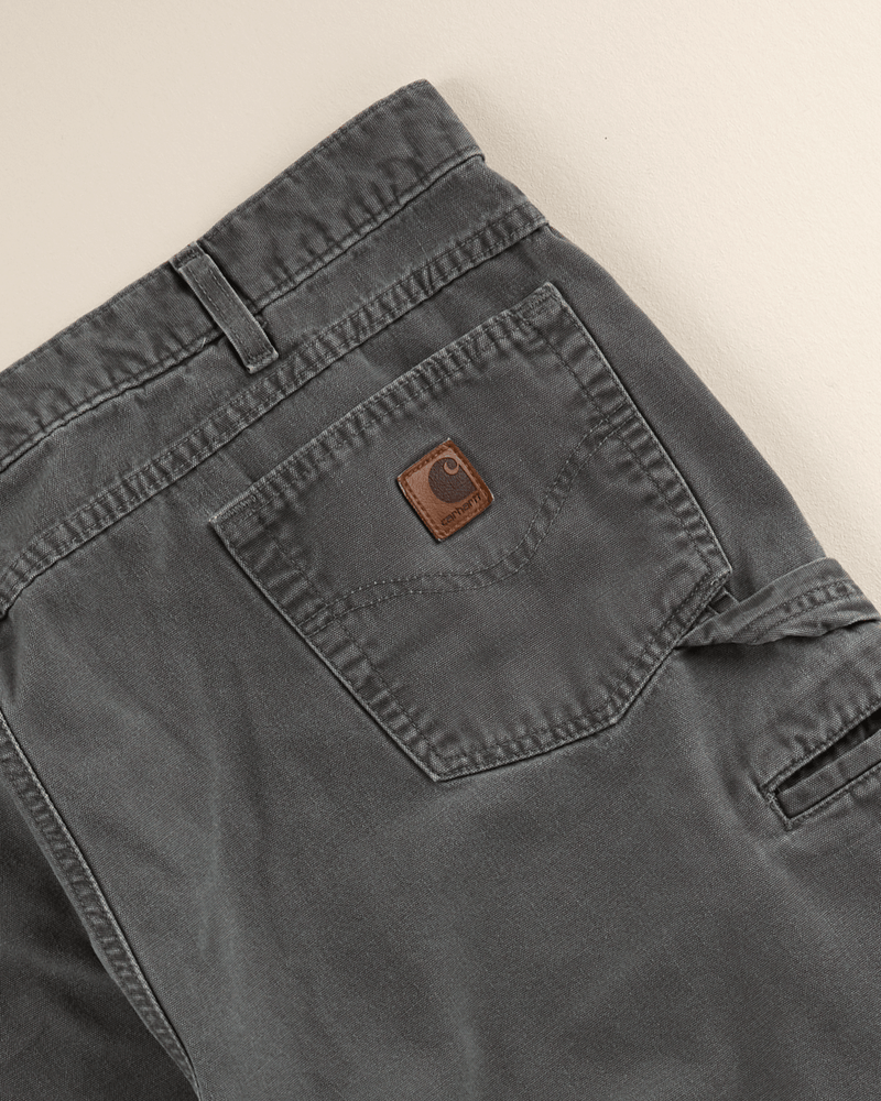2000s Olive Lightweight Canvas Single Knee Pant - 42X30