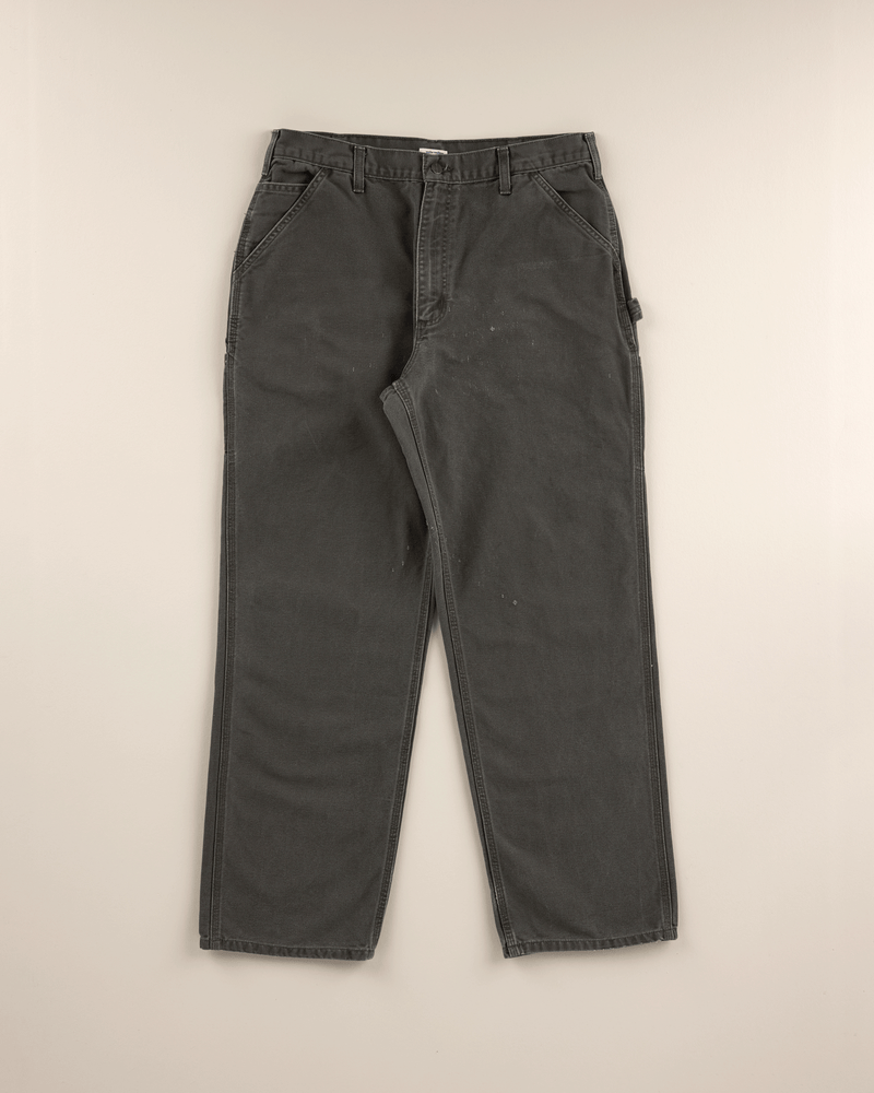 2010s Olive Duck Single Knee Pant - 35X31
