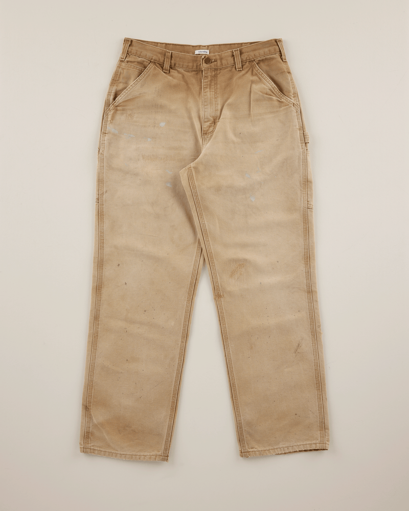 2000s Tan Duck Single Knee Pant - 32X33