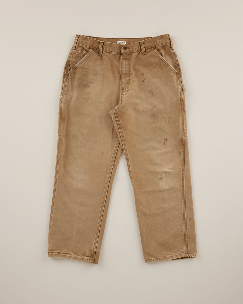 2010s Tan Duck Single Knee Pant - 33X28