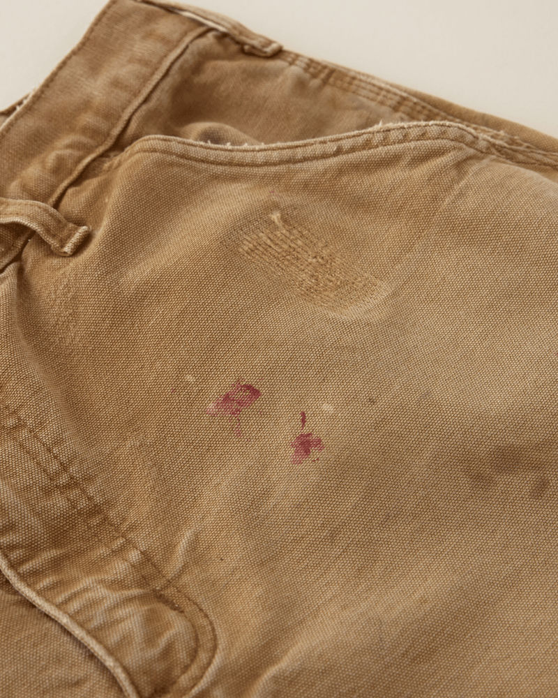 2010s Tan Duck Single Knee Pant - 33X28