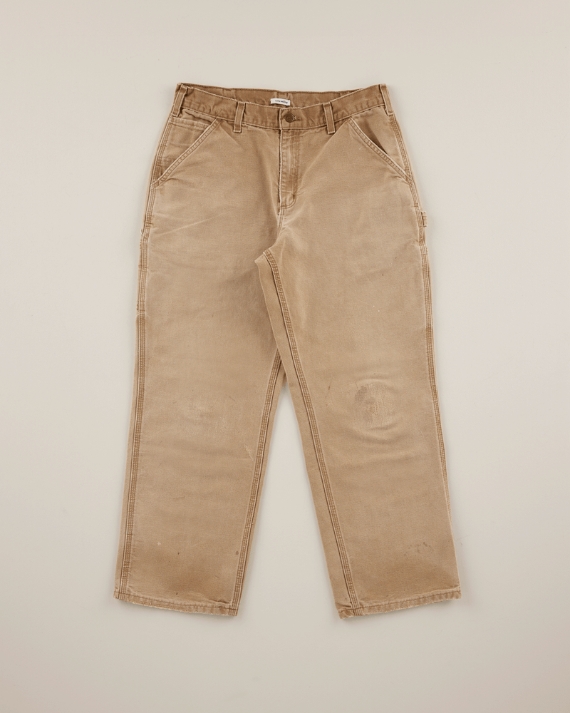 2010s Tan Duck Single Knee Pant - 32X28