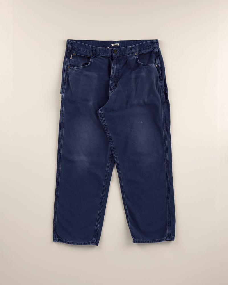 2010s Navy Lightweight Canvas Single Knee Pant - 37X29