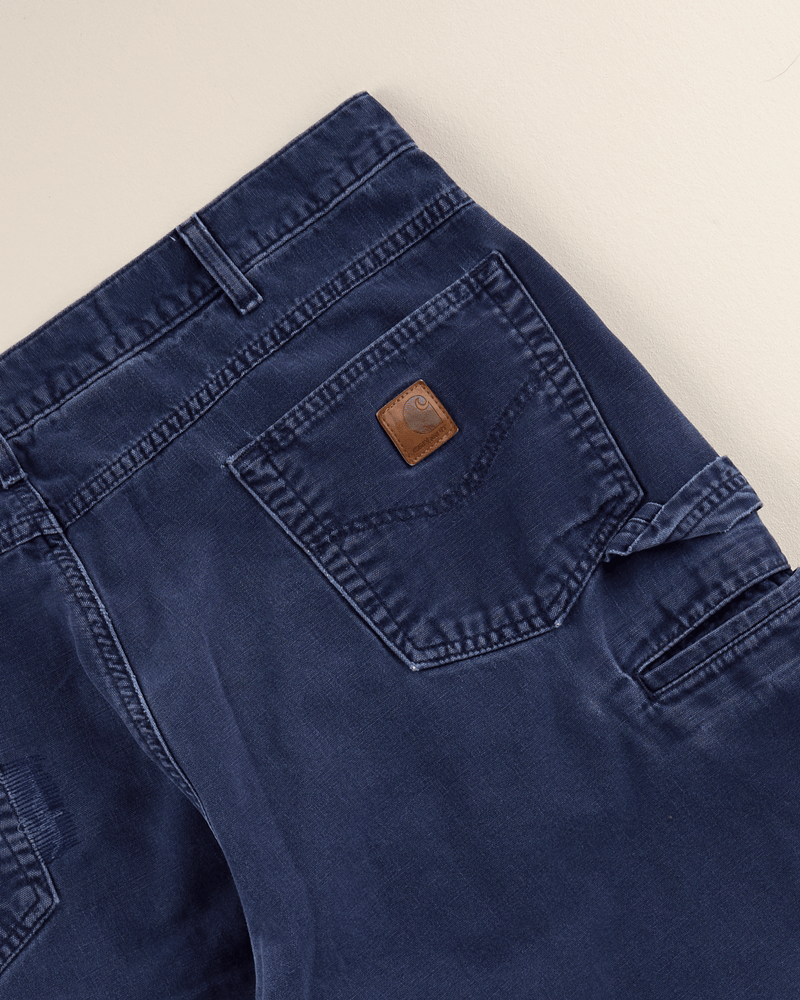 2010s Navy Lightweight Canvas Single Knee Pant - 37X29