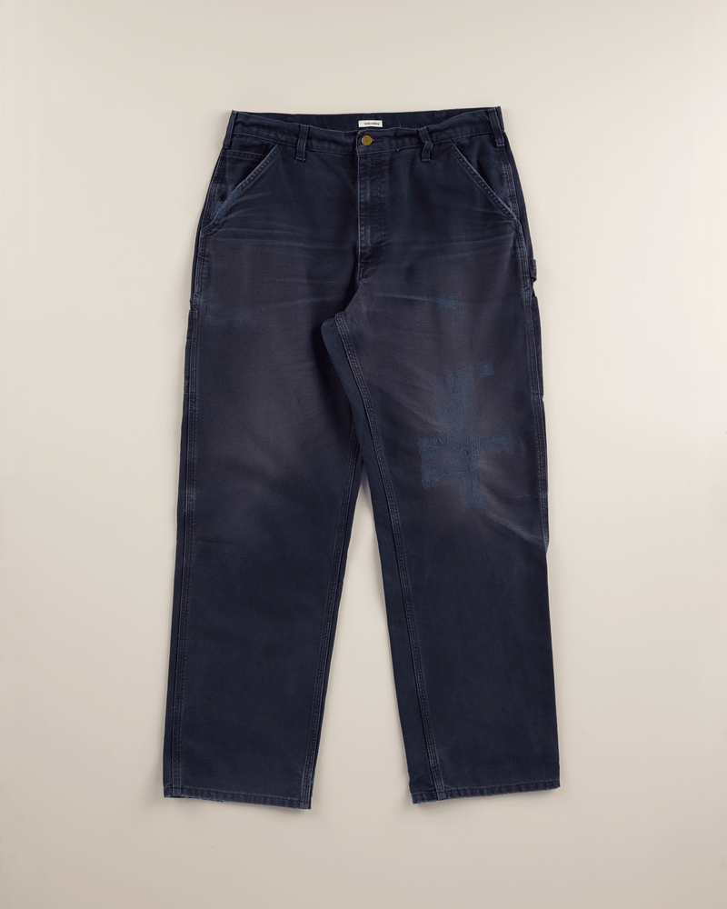 2010s Navy Duck Single Knee Pant - 35X32
