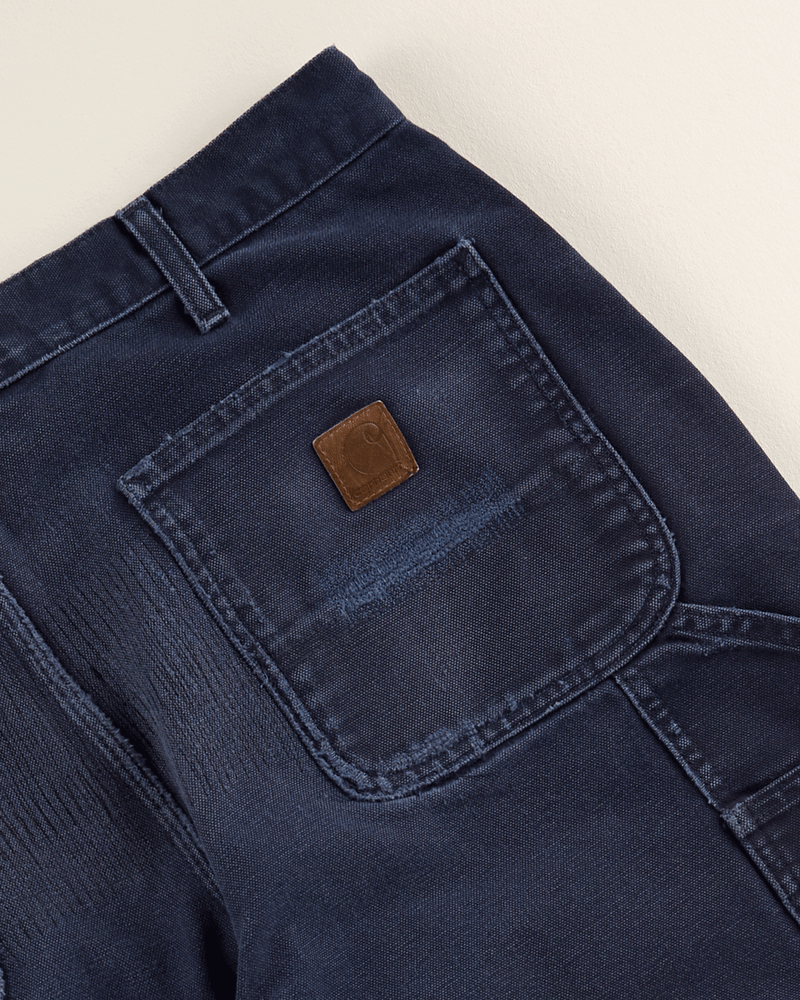 2010s Navy Duck Single Knee Pant - 35X32
