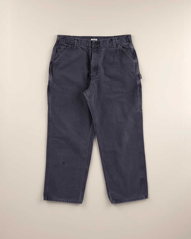 2010s Navy Duck Single Knee Pant - 36X29