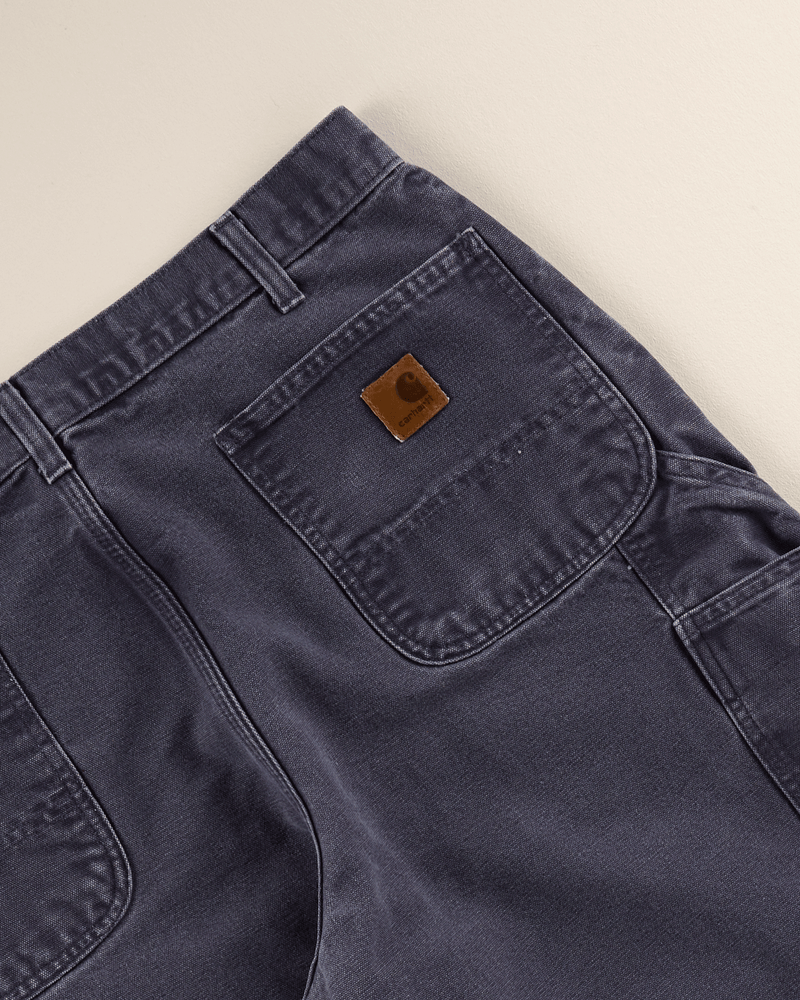 2010s Navy Duck Single Knee Pant - 36X29