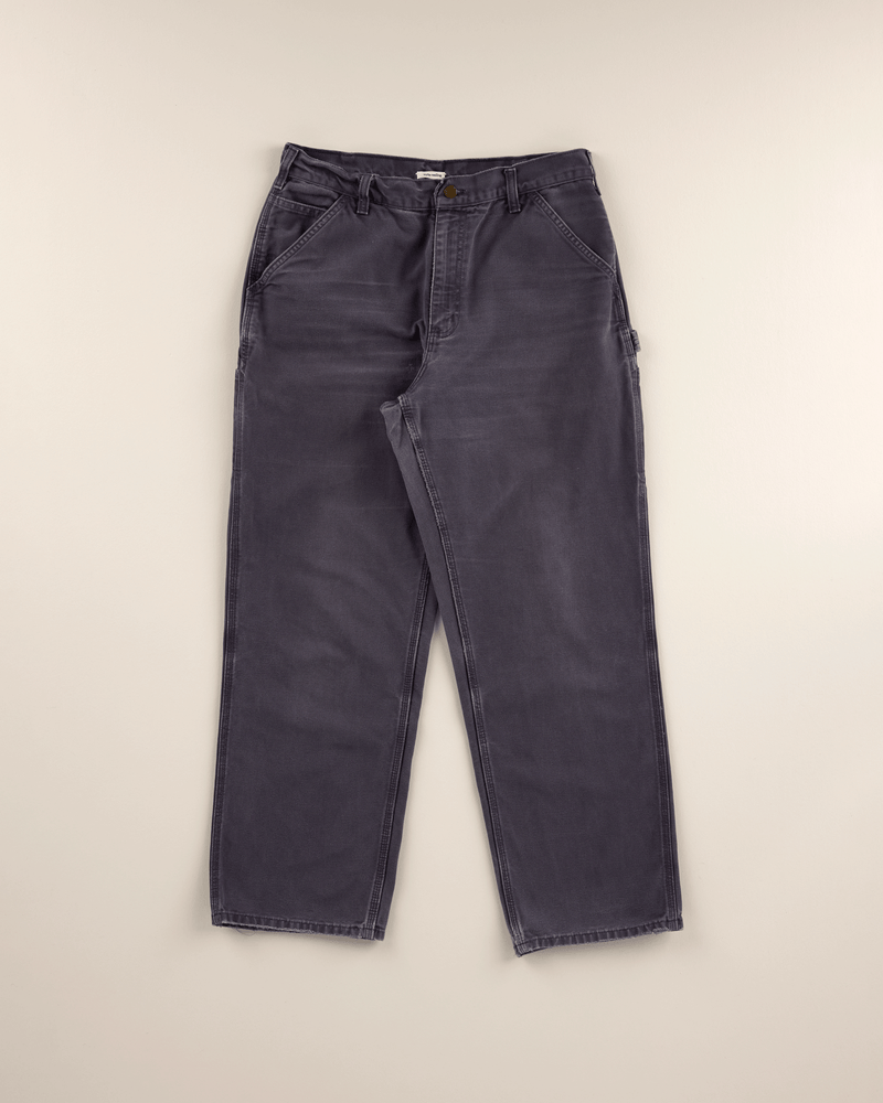 2010s Navy Duck Single Knee Pant - 33X30