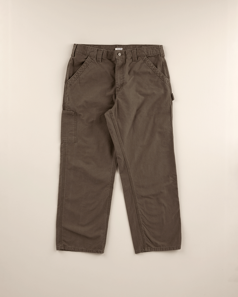 2010s Stone Lightweight Canvas Single Knee Pant - 36X29