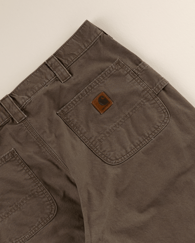 2010s Stone Lightweight Canvas Single Knee Pant - 36X29