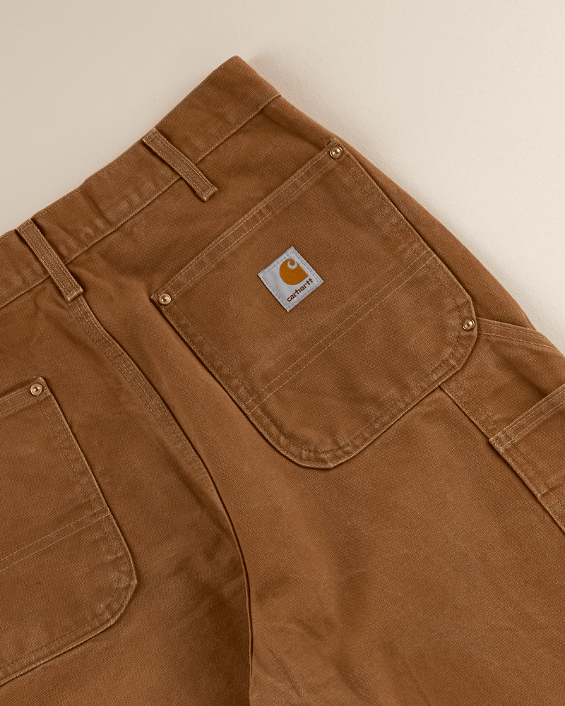 2010s Tan Duck Double Knee Pant - 33X33