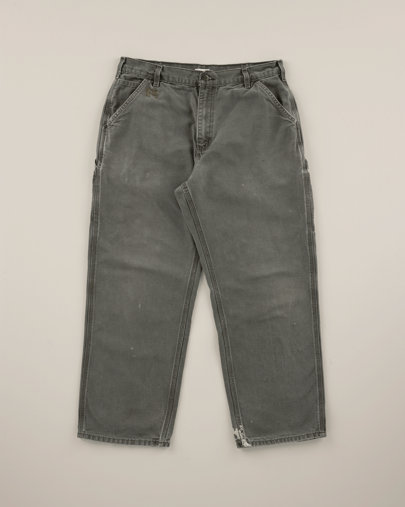 2000s Olive Duck Single Knee Pant - 33X29