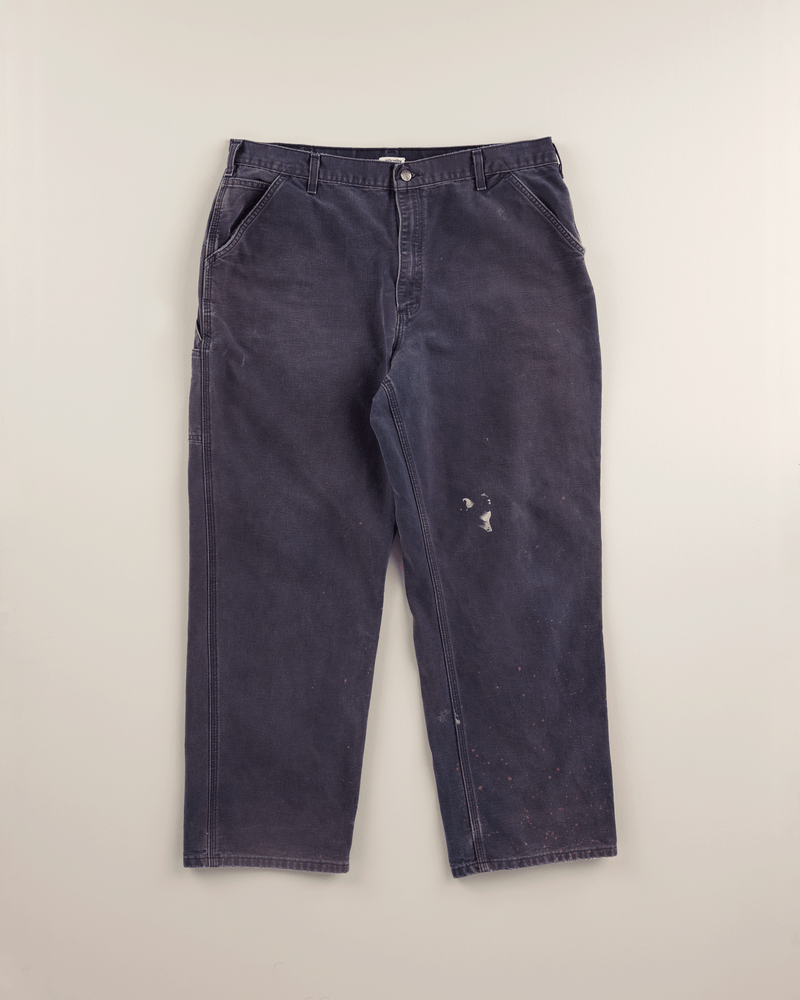 2010s Navy Duck Single Knee Pant - 38X30