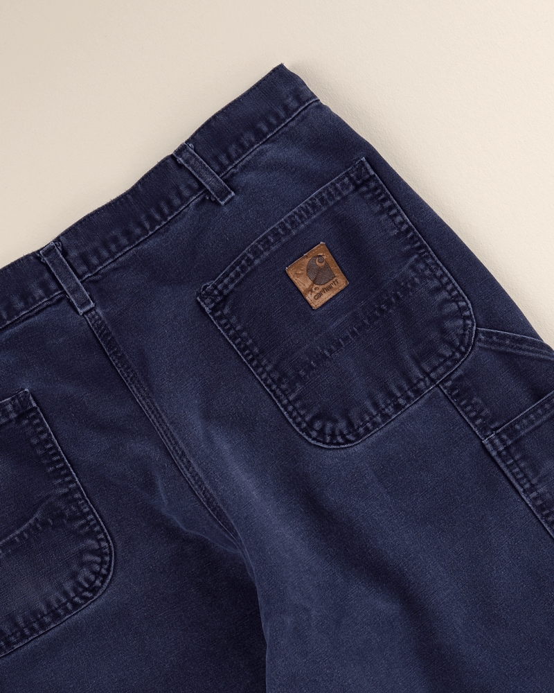 2000s Navy Duck Single Knee Pant - 36X29