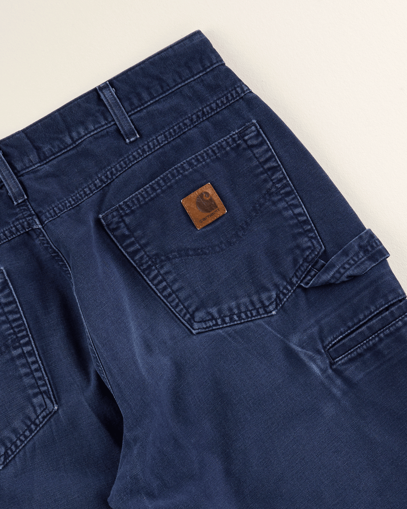 2010s Navy Lightweight Canvas Single Knee Pant - 34X29