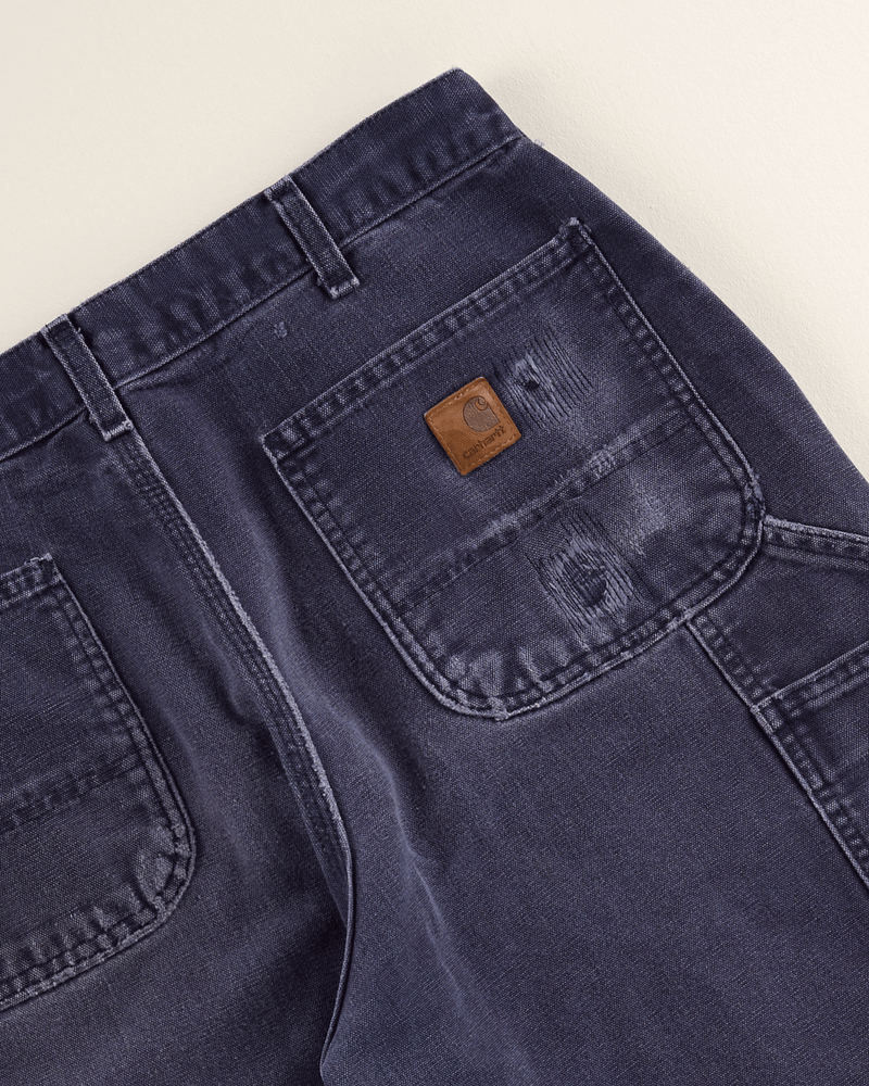 2010s Navy Duck Single Knee Pant - 34X30