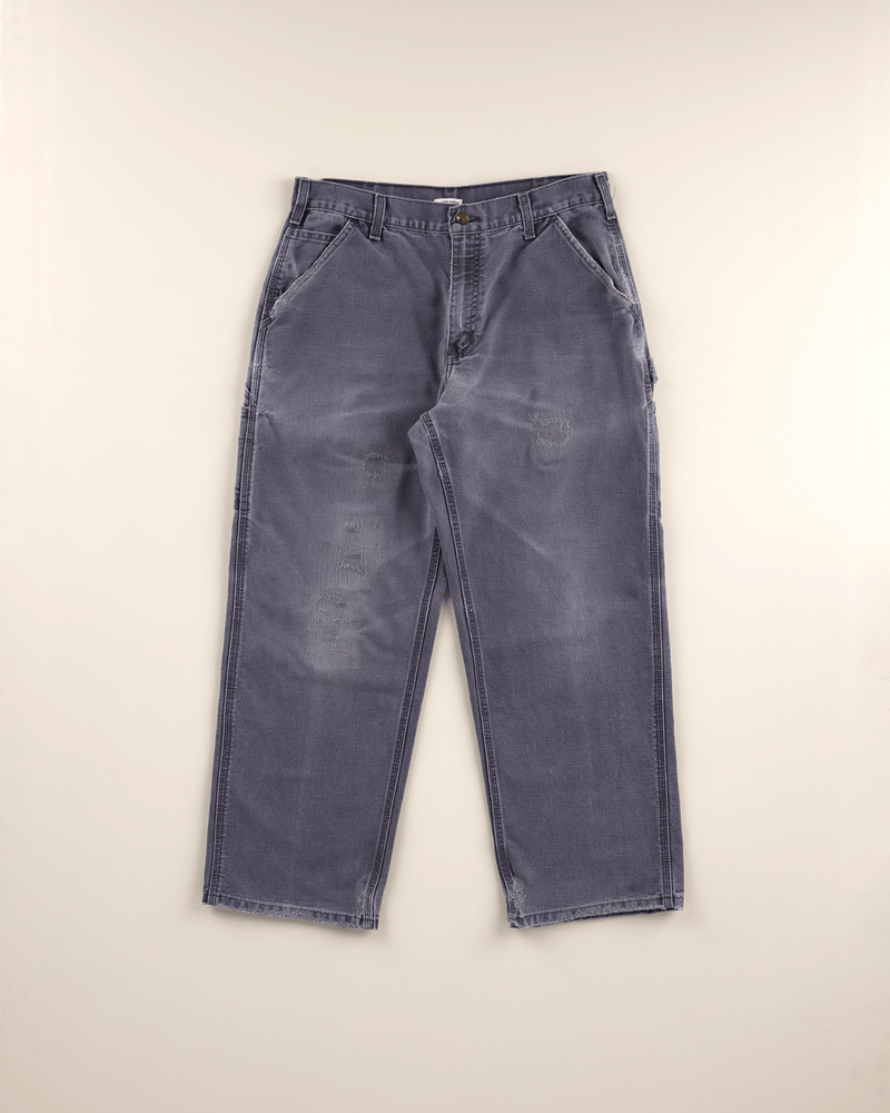 2000s Navy Single Knee Pant - 32X28
