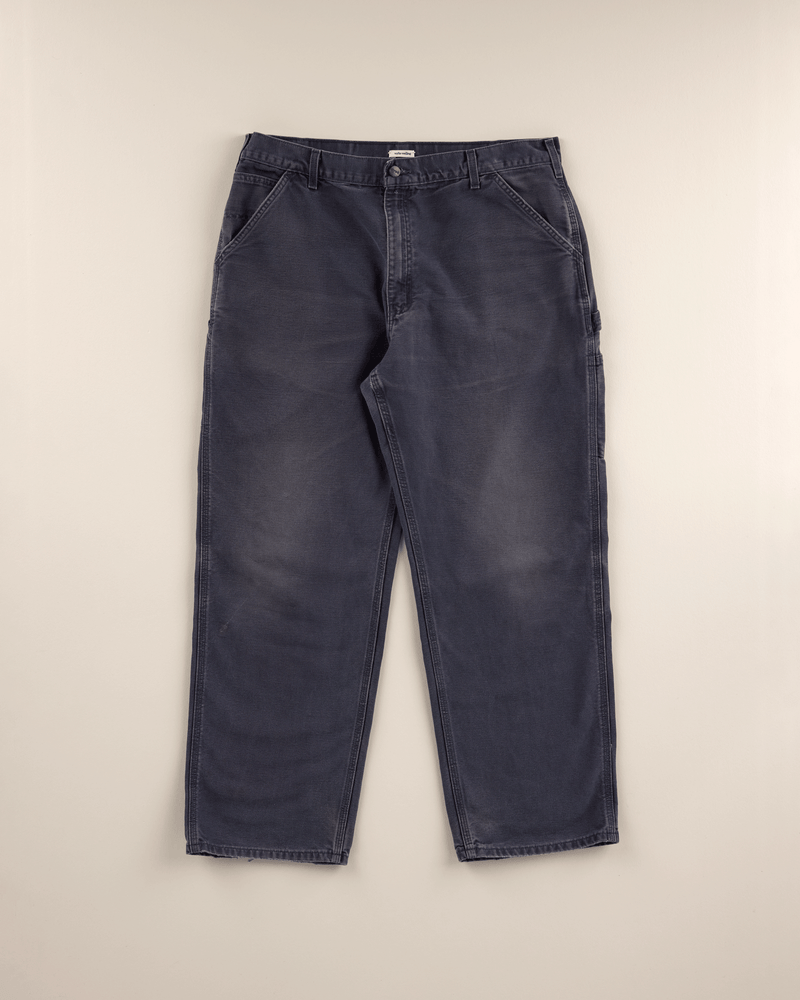 2010s Navy Duck Single Knee Pant - 36X30