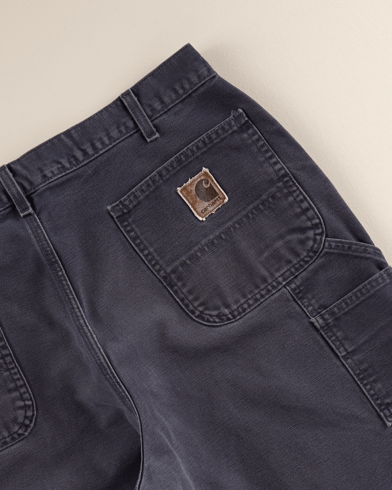 2010s Navy Duck Single Knee Pant - 36X30