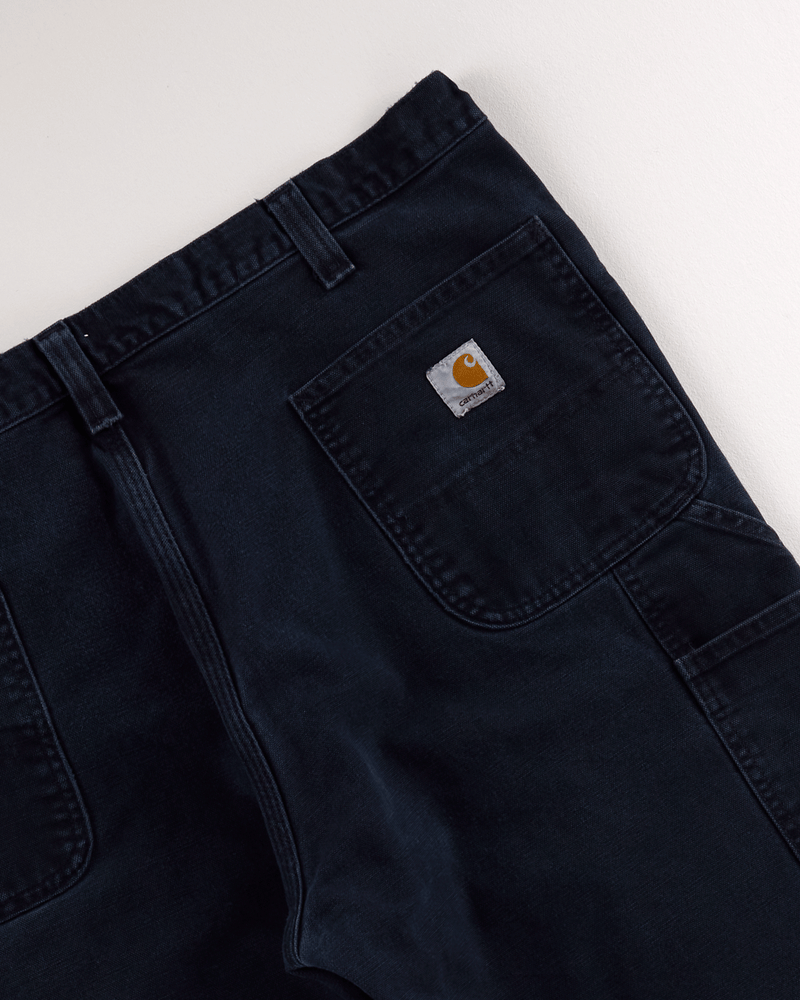 2010s Black Double Knee Pant - 38X31