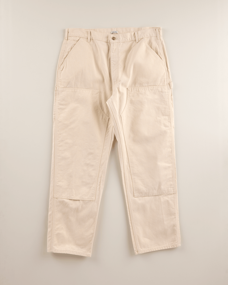 2000s Off White Drill Double Knee Pant - 40X32