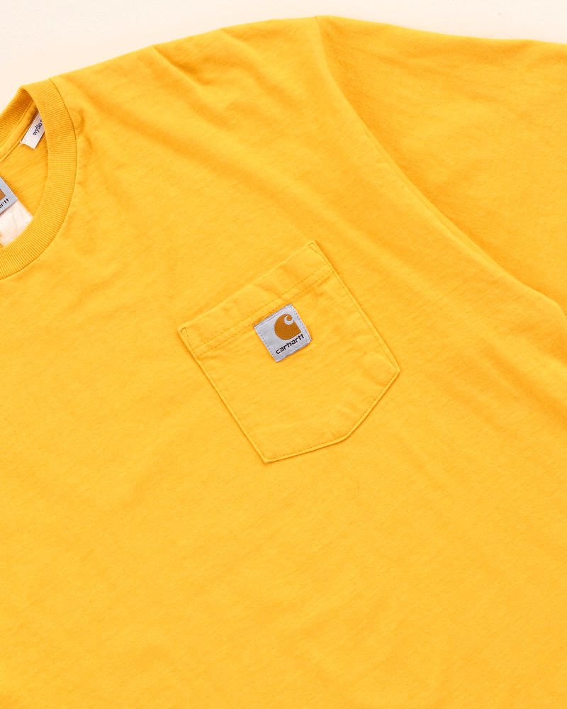 2000s Gold Pocket Tee - Medium