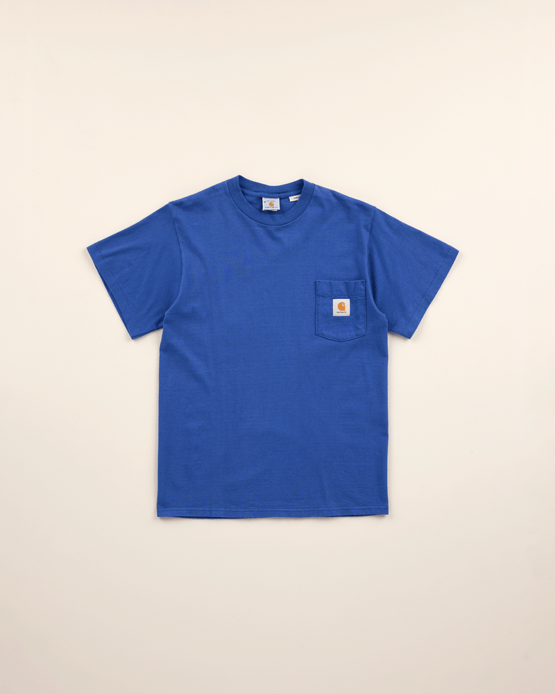 1990s Blue Pocket Tee - Extra Small