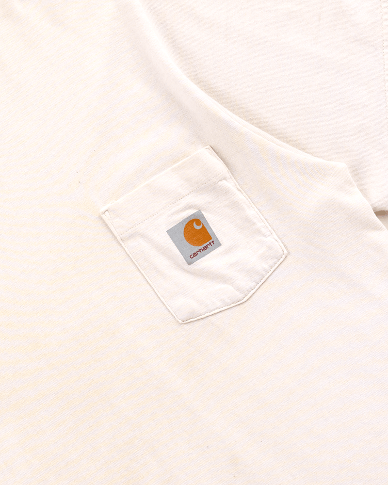 1990s Natural Pocket Tee - Medium
