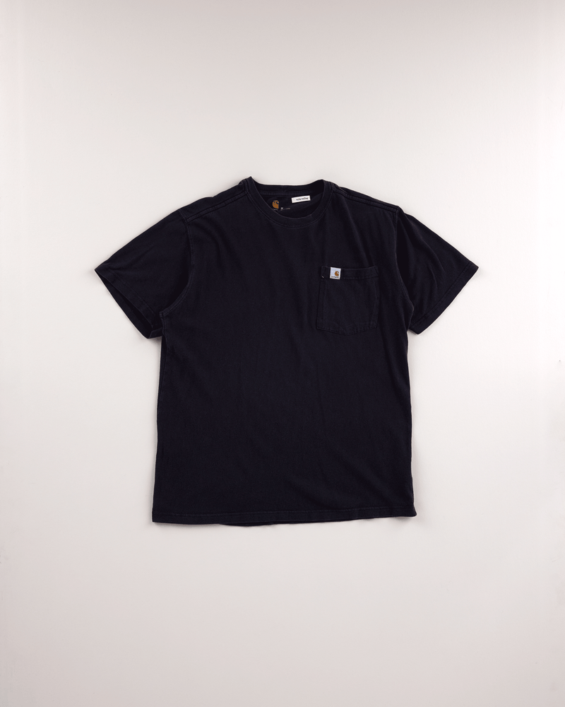 2010s Black Pocket Tee - Small