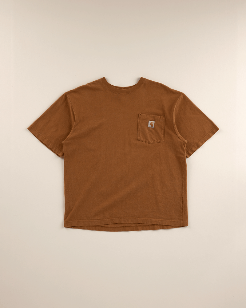 2010s Tan Pocket Tee - Medium