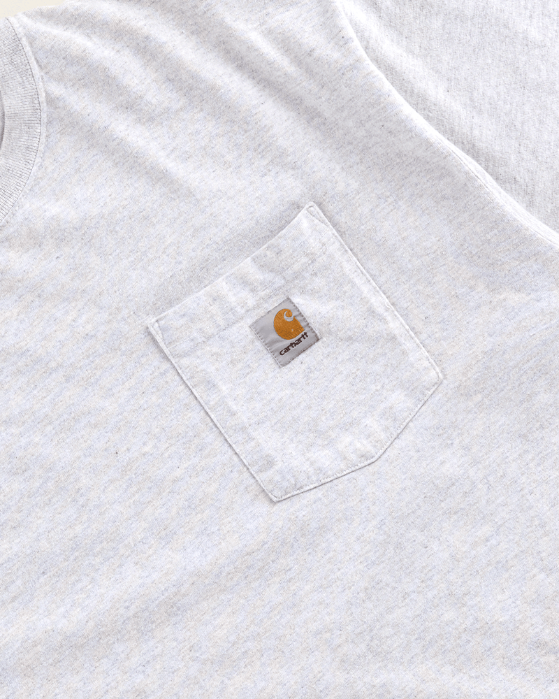 2000s Grey Pocket Tee - Large