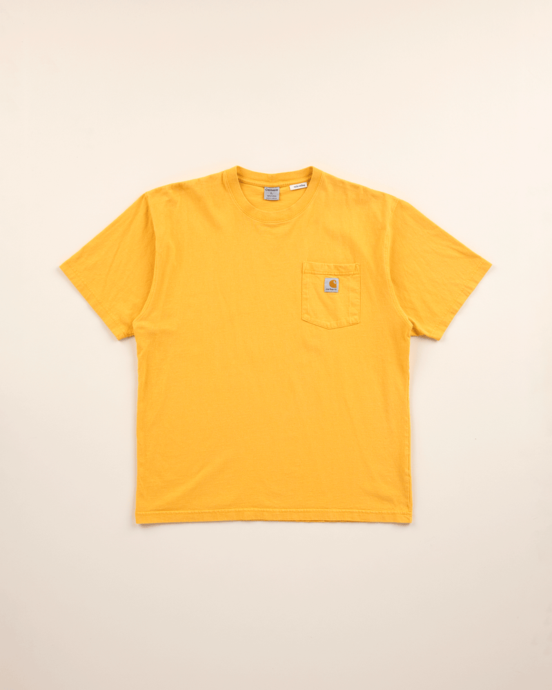 2000s Gold Pocket Tee - Large