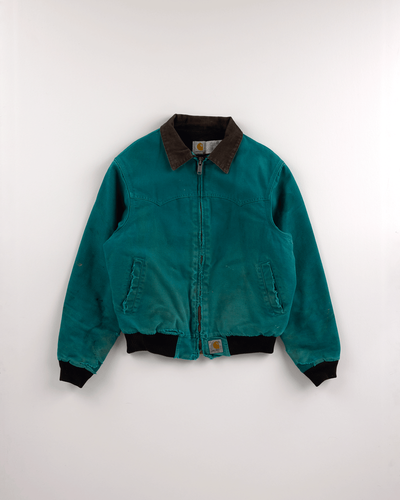 1990s Teal Duck Santa Fe Jacket - Small
