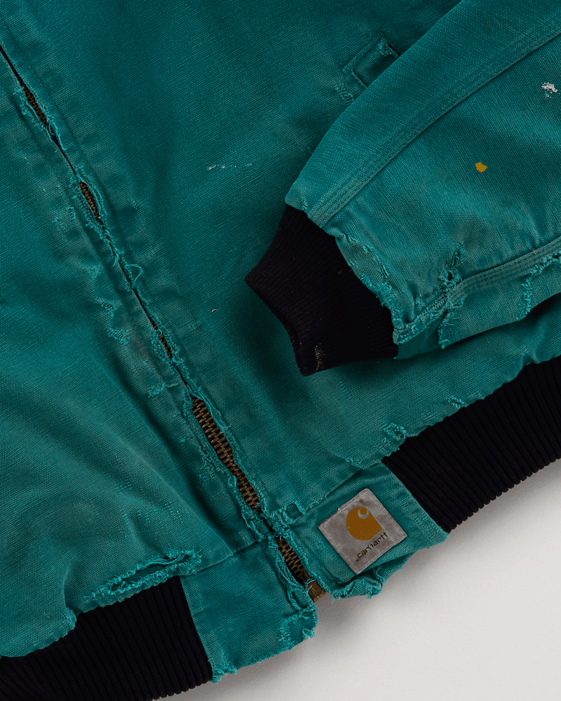 1990s Teal Duck Santa Fe Jacket - Small