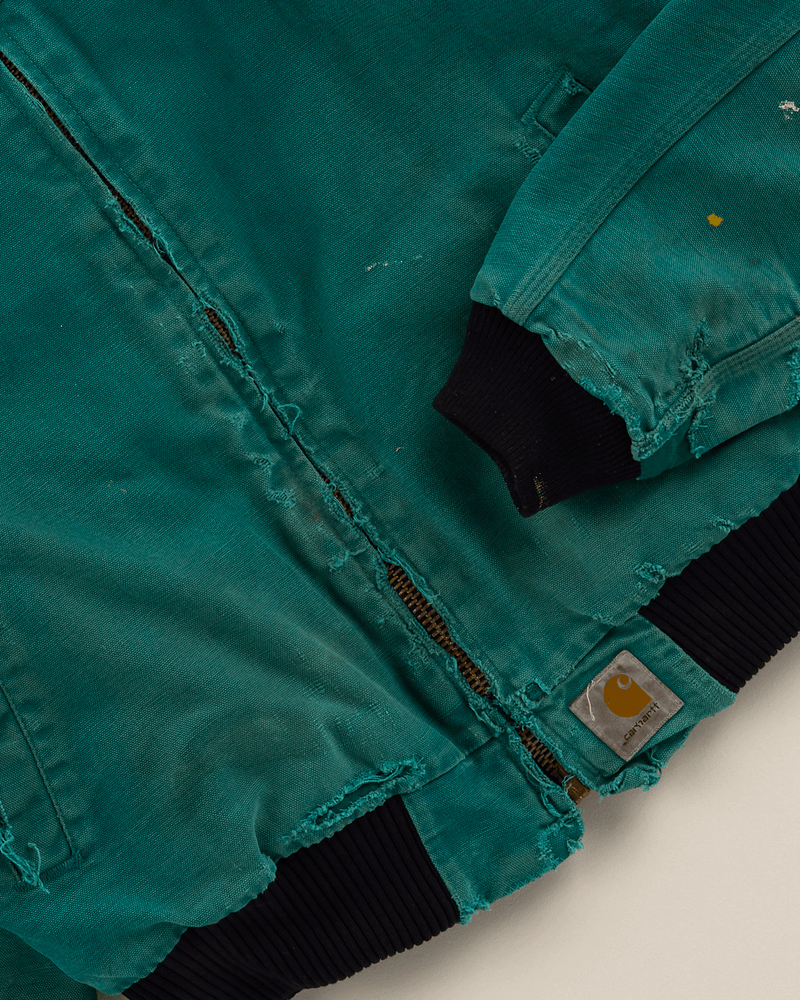 1990s Teal Duck Santa Fe Jacket - Small
