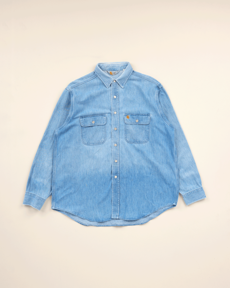 1990s Light Denim Shirt - Extra Large