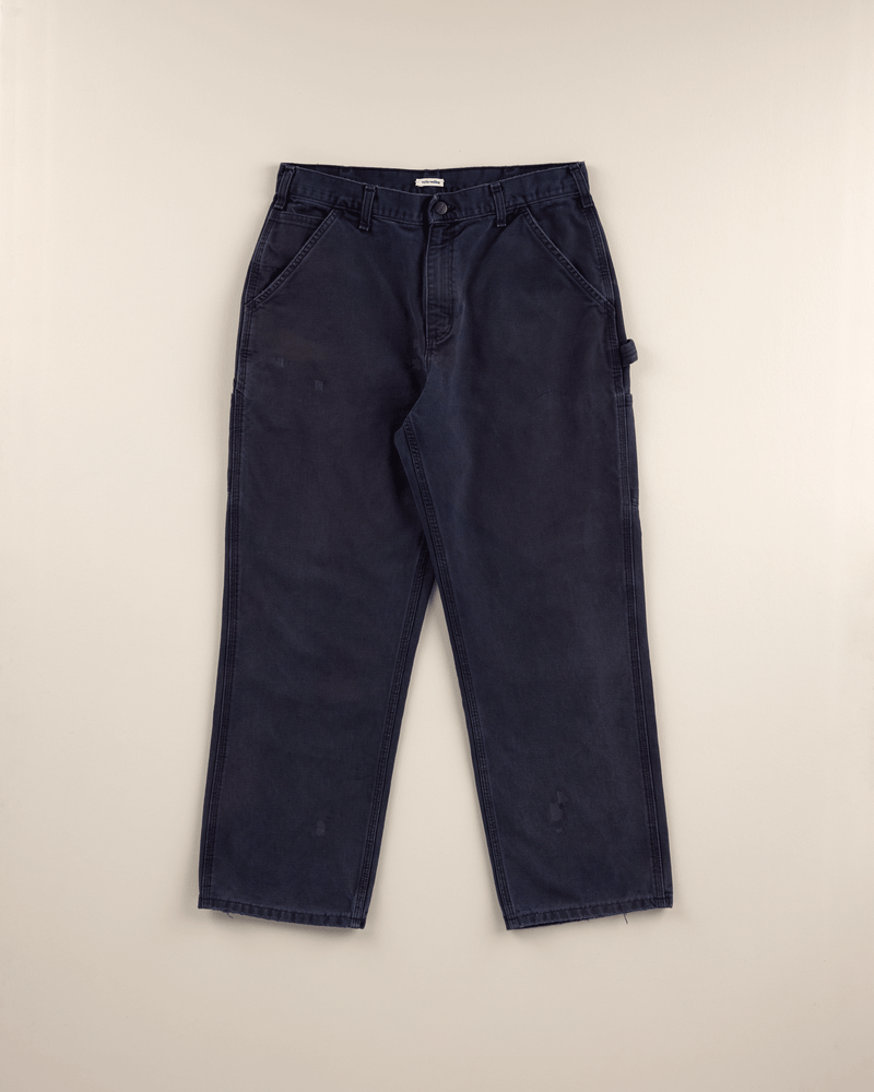2010s Navy Duck Single Knee Pant - 32X29
