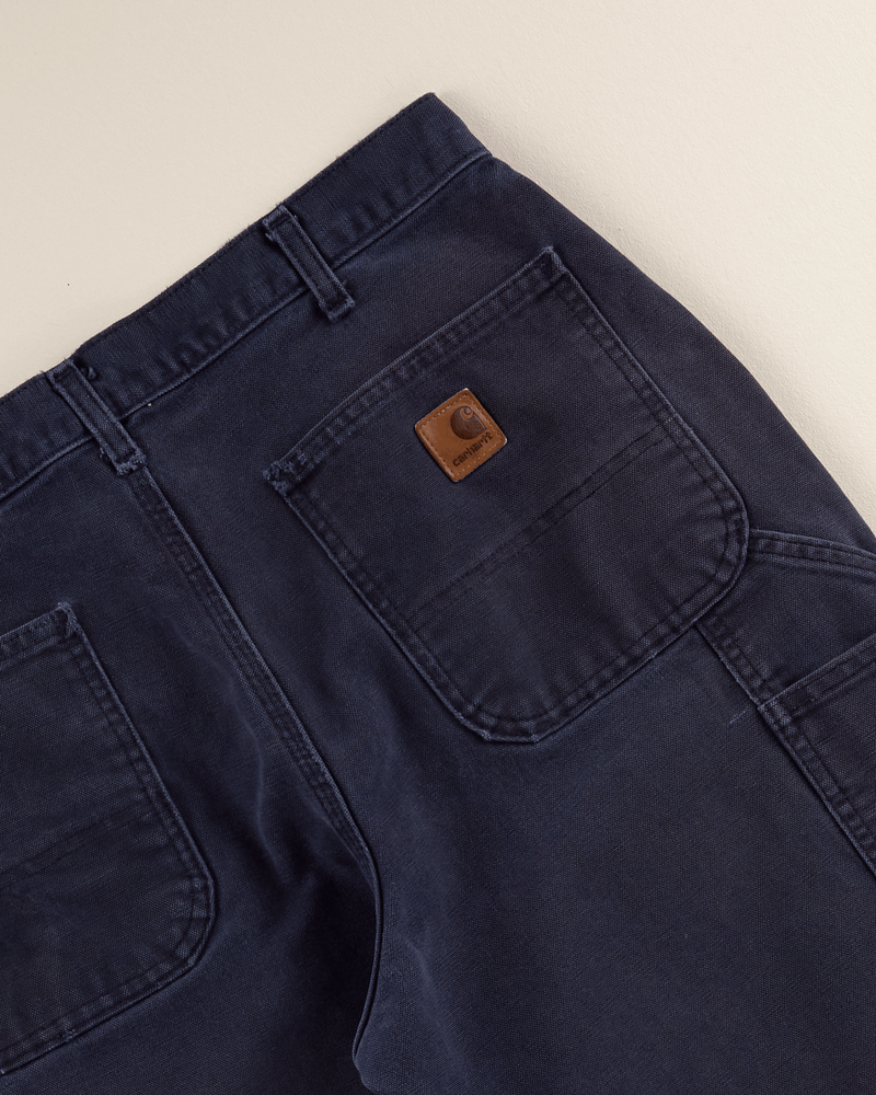2010s Navy Duck Single Knee Pant - 32X29