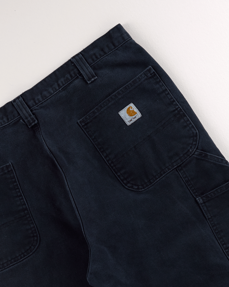 2010s Black Single Knee Pant - 36X28