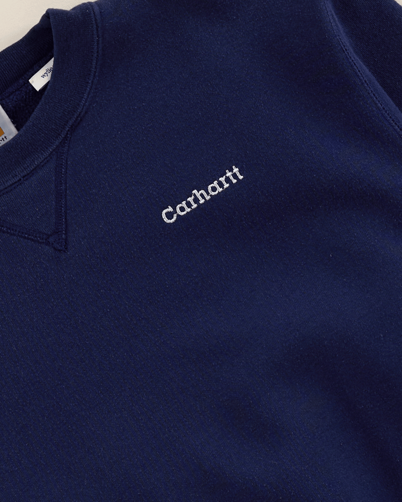 2000s Navy Crew Sweatshirt - Small