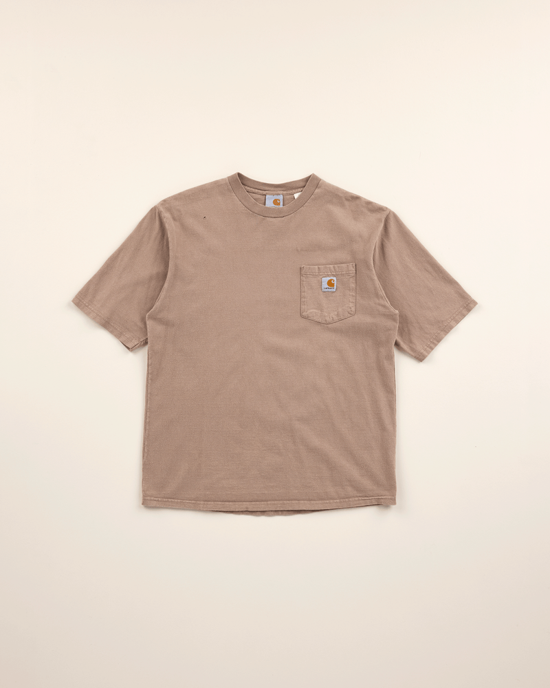 2000s Taupe Pocket Tee - Small