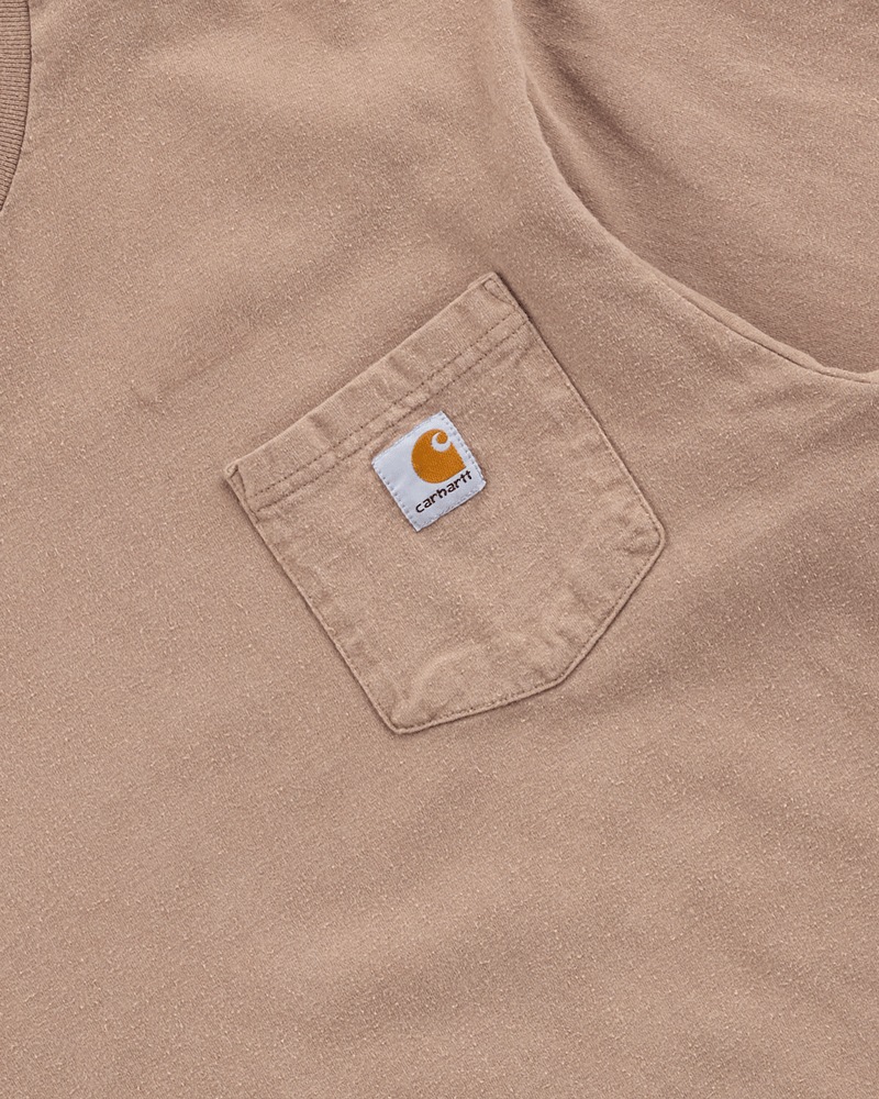 2000s Taupe Pocket Tee - Small