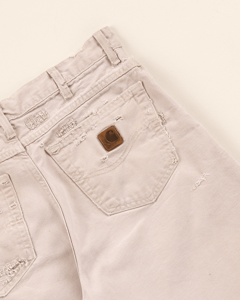2000s Taupe Duck 5 Pocket Shorts - 35