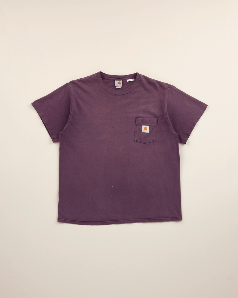 1990s Damson Pocket Tee - Medium