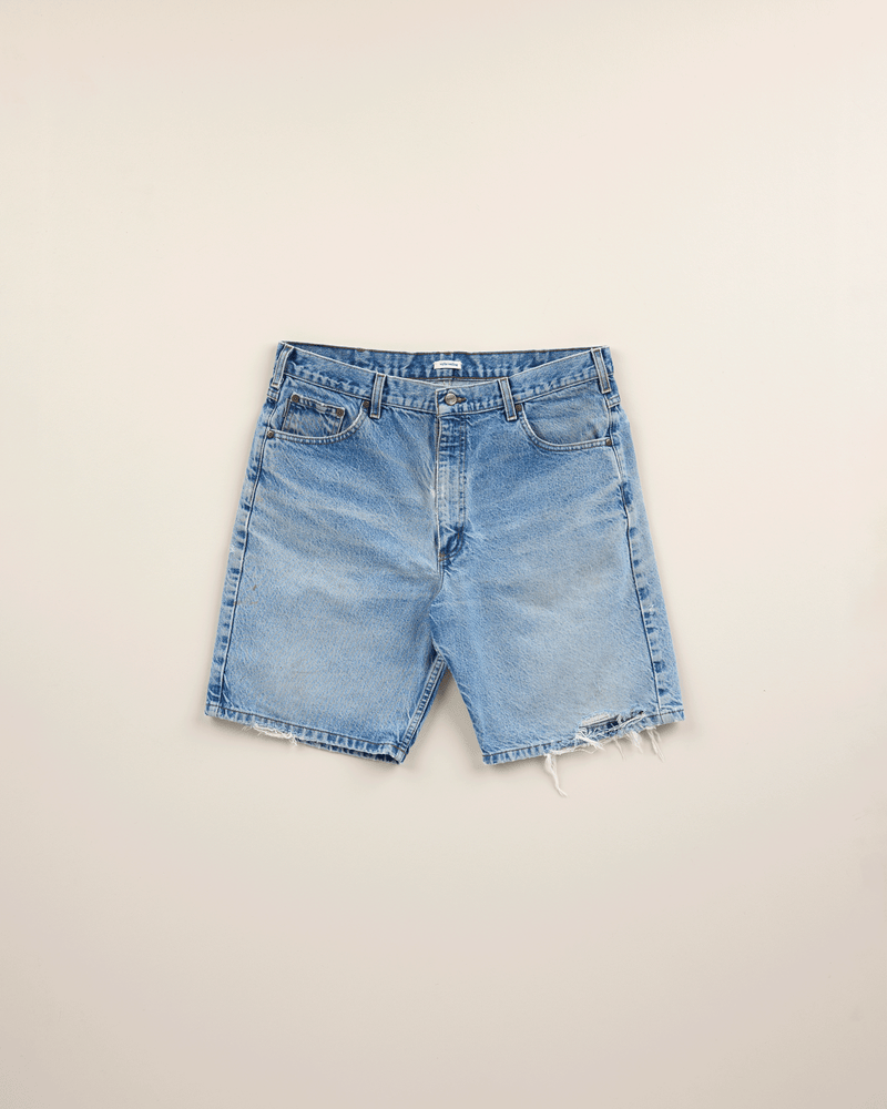 2000s Light Denim Carpenter Shorts - 36