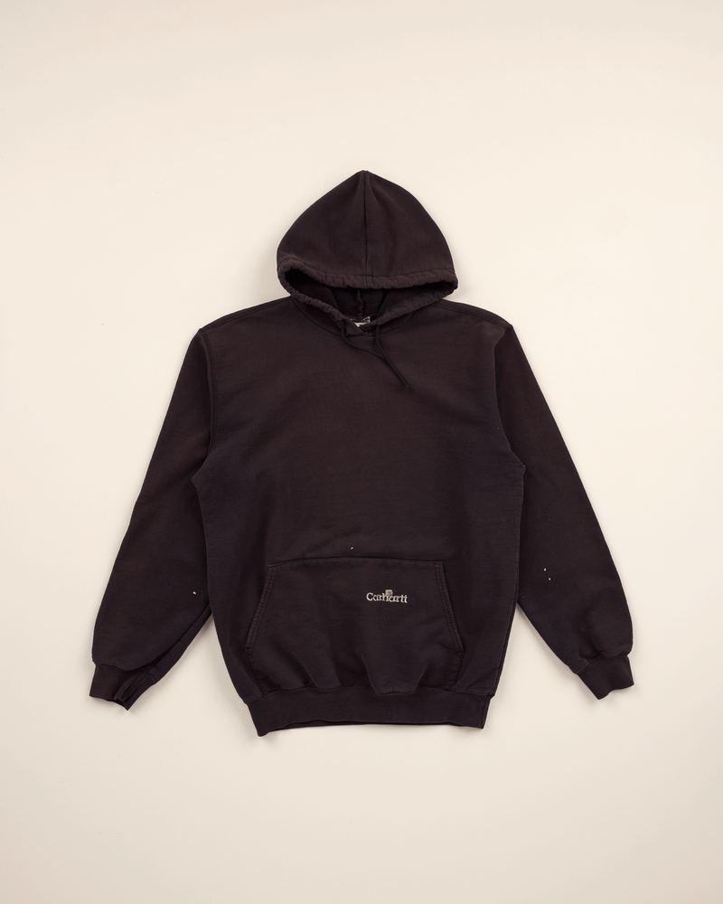 2000s Black Pullover Hoodie - Medium