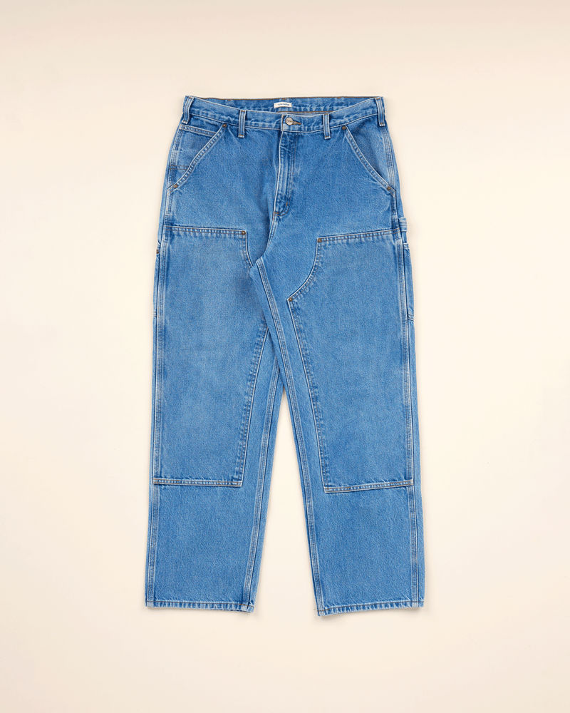 2010s Medium Denim Double Knee Pant - 32X31